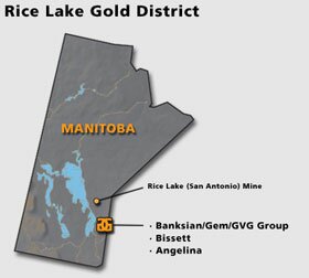 Rice Lake Gold District Rice Lake Gold District
